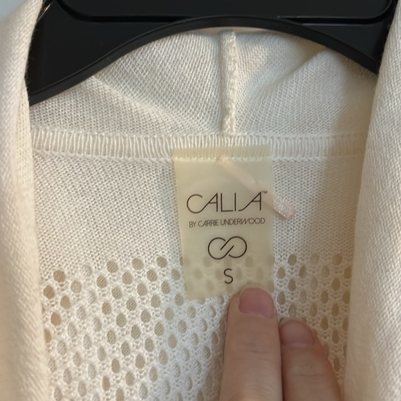 Calia by Carrie Underwood Mesh/Cotton Beach Hoodie - Picture 3 of 5